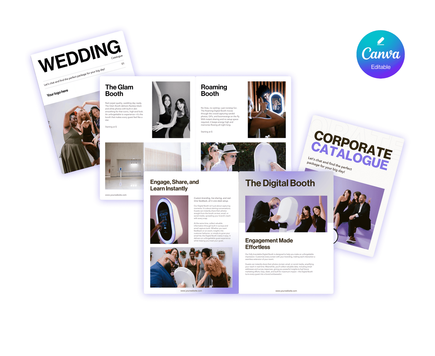 Salsa 2 - Plug and Play Marketing Bundle Marketing & Advertising Digital Download Photobooth Supply Co.
