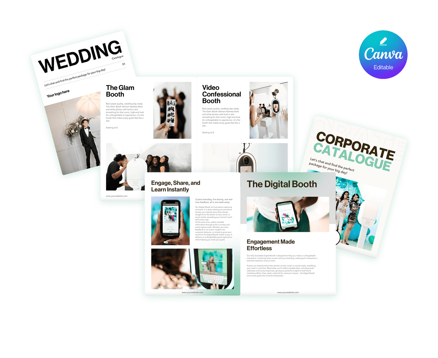 Salsa 1 - Plug and Play Marketing Bundle Marketing & Advertising Digital Download Photobooth Supply Co.