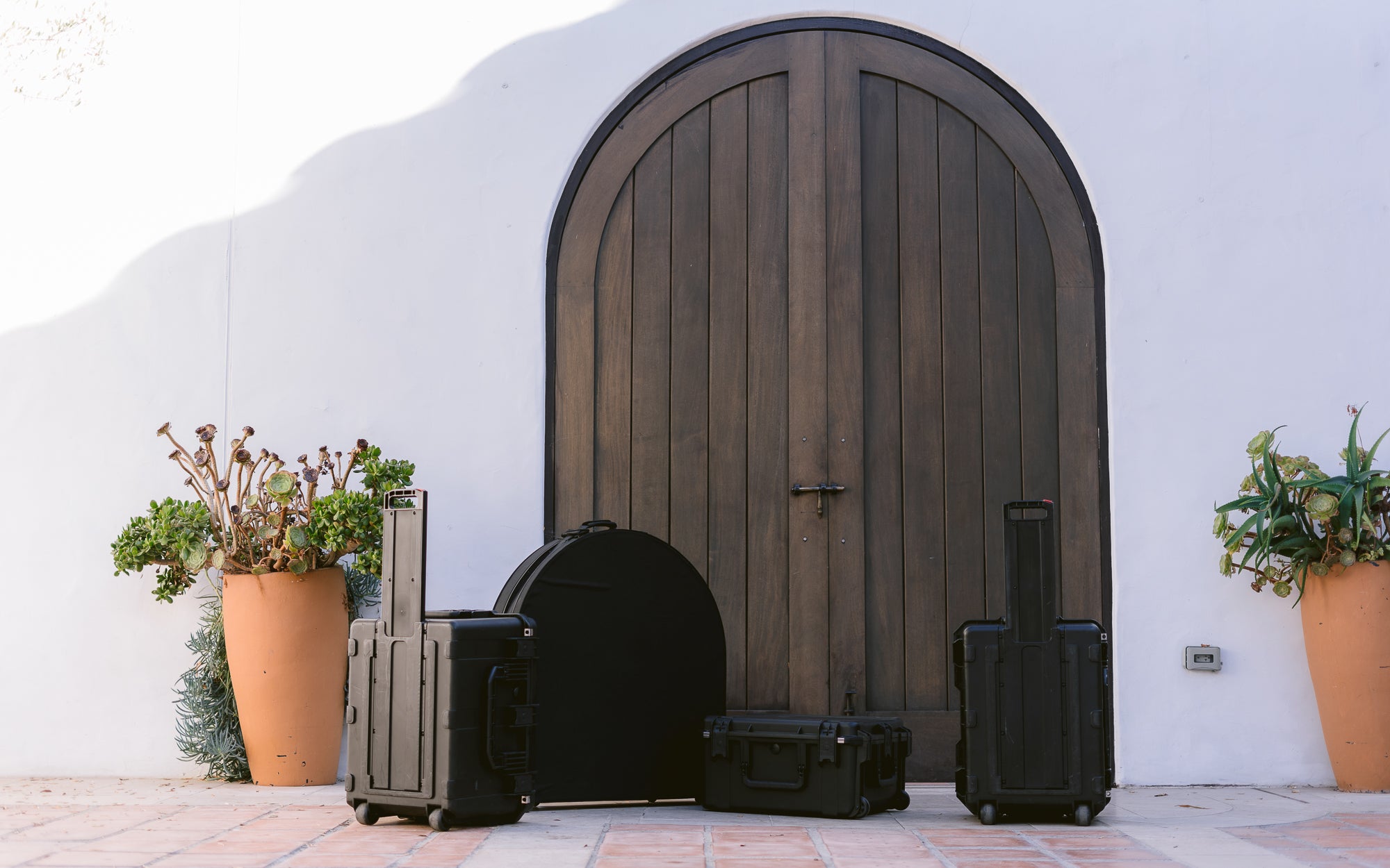 Guac DSLR photo booth bundle packed inside branded carrying bags
