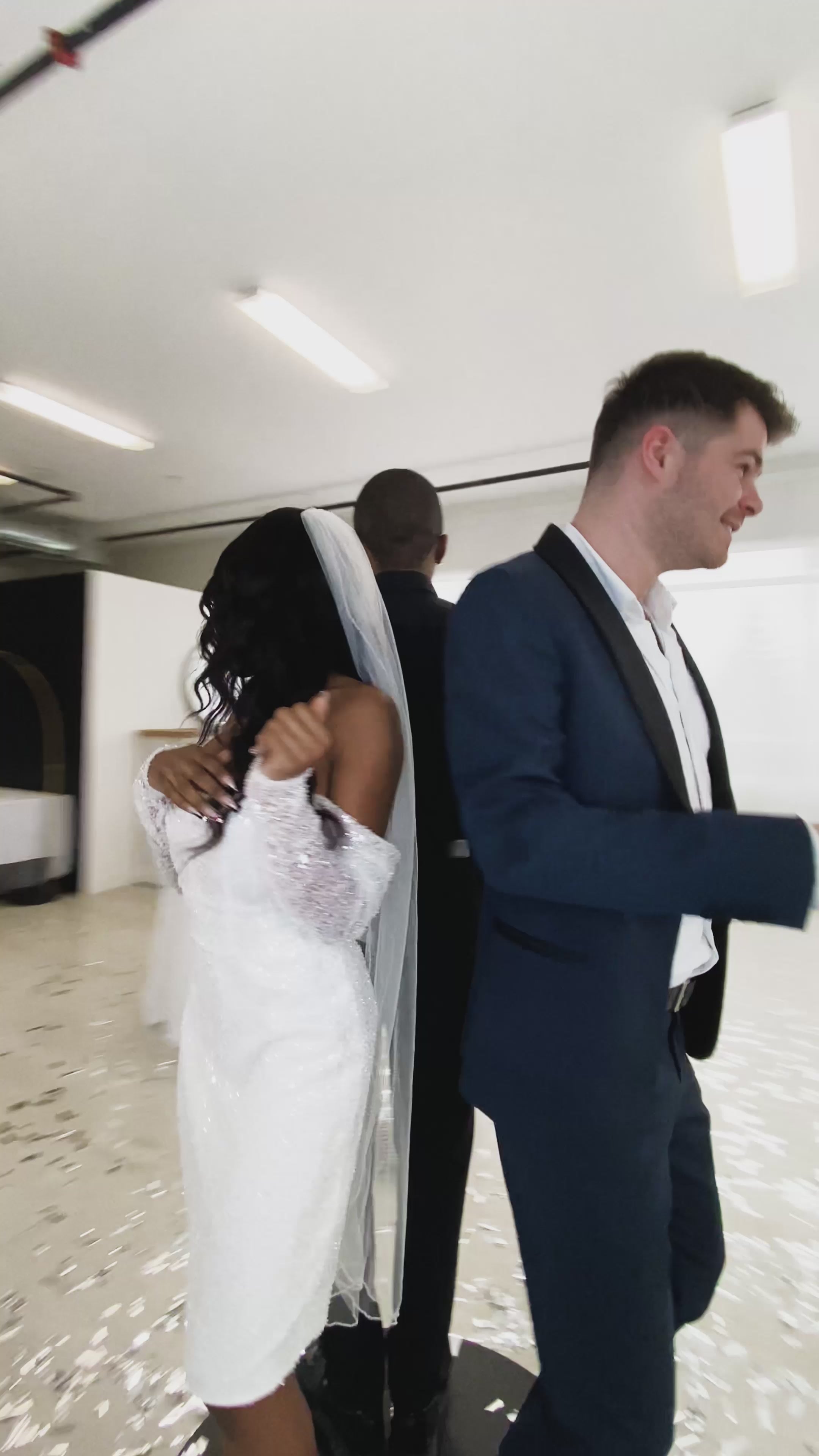 tortilla 360 photo booth video with wedding party